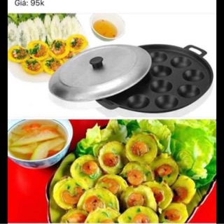 Khuôn bánh khọt 12 lỗ