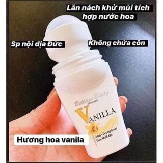 Lăn khử mùi hương nước hoa bettina barty vanilla đức 50ml - giảm thâm nách hiệu quả - lăn nách vanila đức