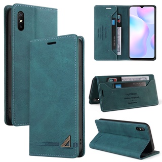 Bao Da Điện Thoại Nắp Gập Silicon Mềm Bảo Vệ Toàn Diện Cho Xiaomi Redmi 9a / A9 / Xiaomi9C Ốp