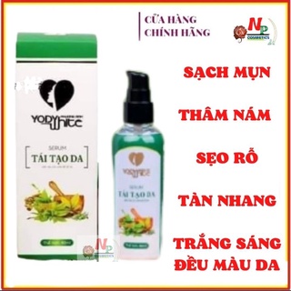 Serum thảo dược Tái tạo da Yody White Phương Anh chai xanh 80ml
