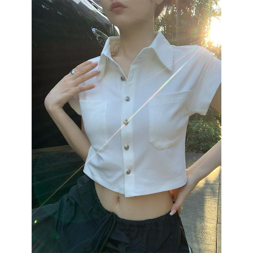 Áo Thun polo Ngắn Tay Cài Nút Thời Trang Sành Điệu 53692