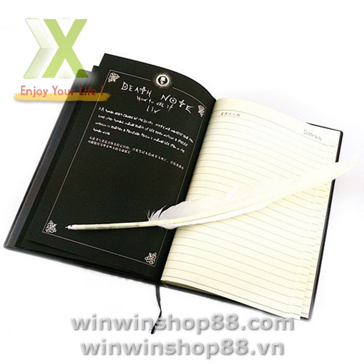 Sổ tay Death Note quà tặng amine Andhere