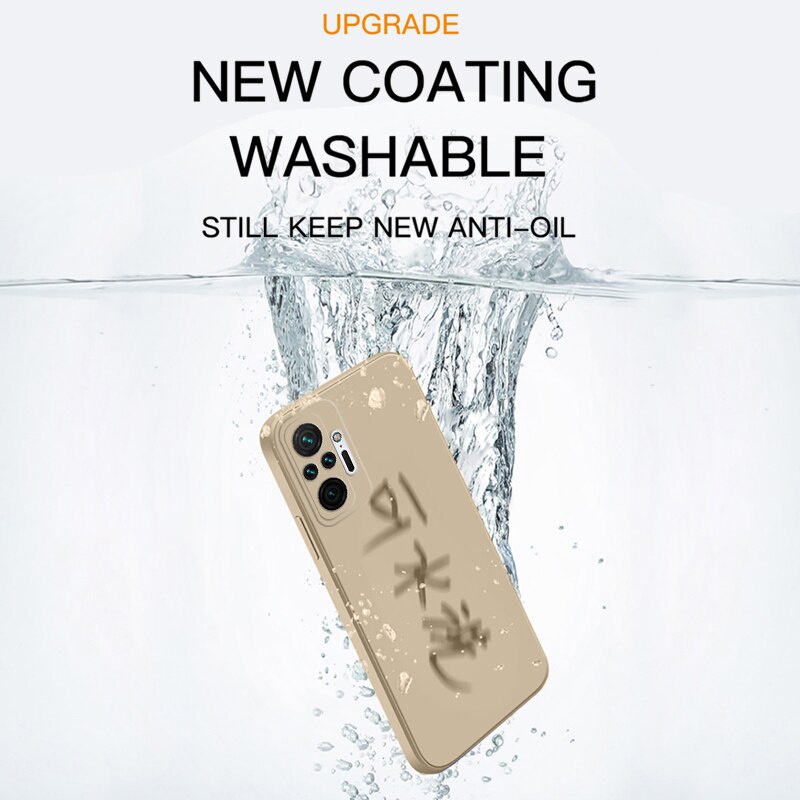 Ốp điện thoại silicone dẻo vuông chống sốc cho xiaomi 11t pro redmi note 8 7 pr 9t 9c redmi10 mi 11 lite