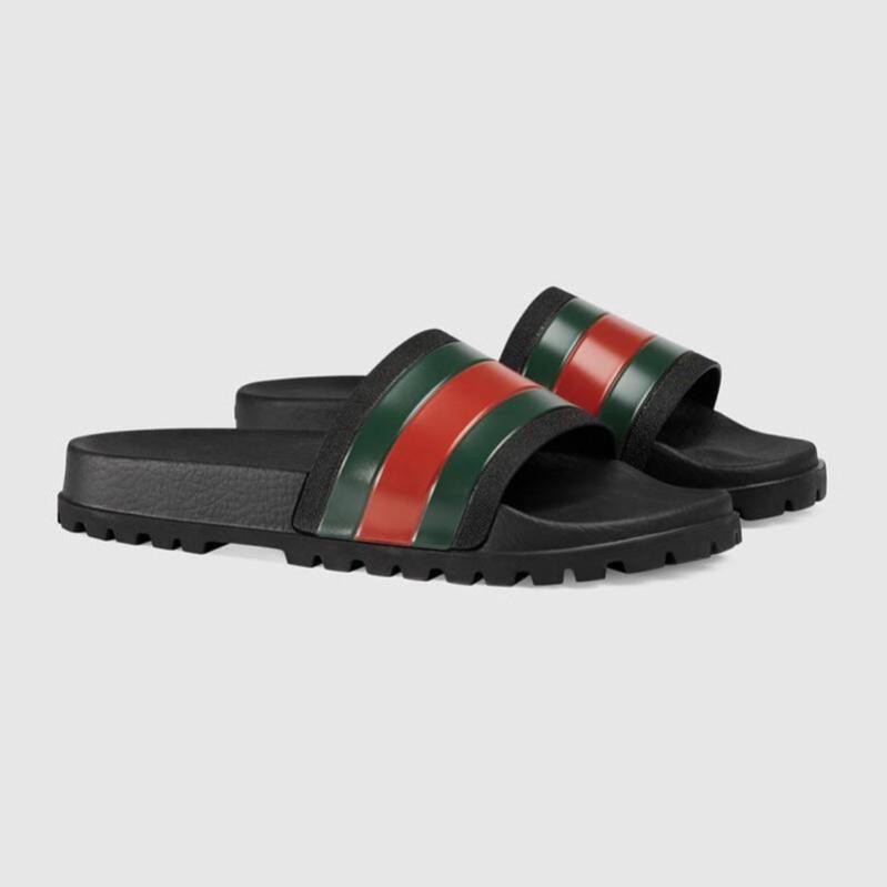 [Mã FASHIONT4MA2 giảm 10K đơn 50K] Dép nam GUCCI lê bảo bình-mã GC11503