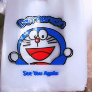 Túi in 3 màu doraemon