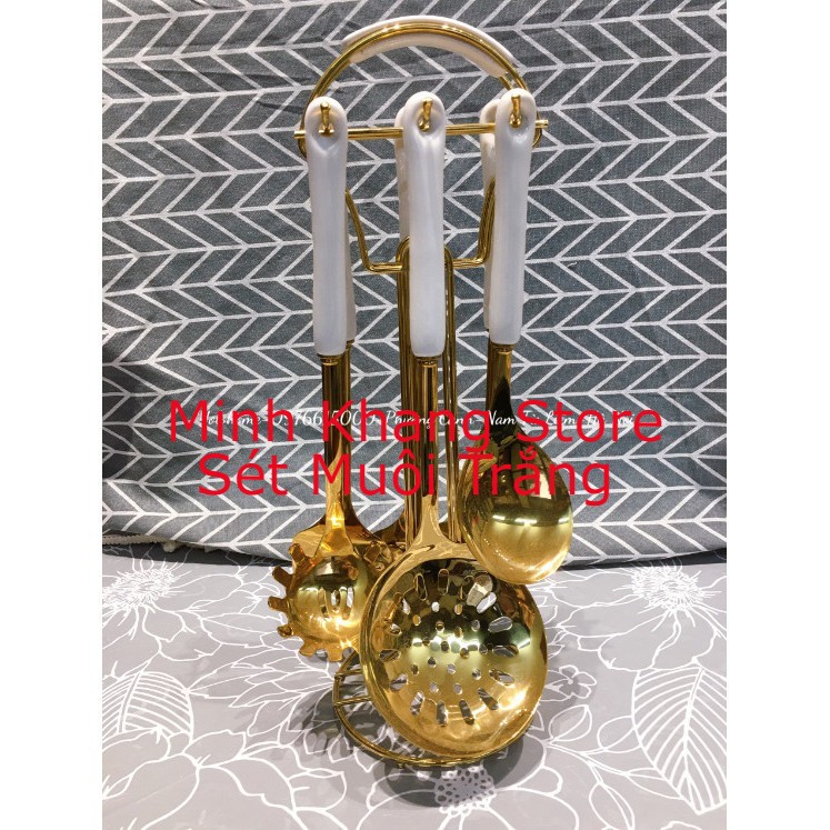 Bộ bát đĩa vân đá 32 món viền vàng sang trọng, phong cách Châu Âu,thích hợp dùng trong bữa cơm gia đình và nhà hàng