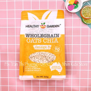 Yến mạch mix hạt chia healthy garder nhập khẩu úc 500g