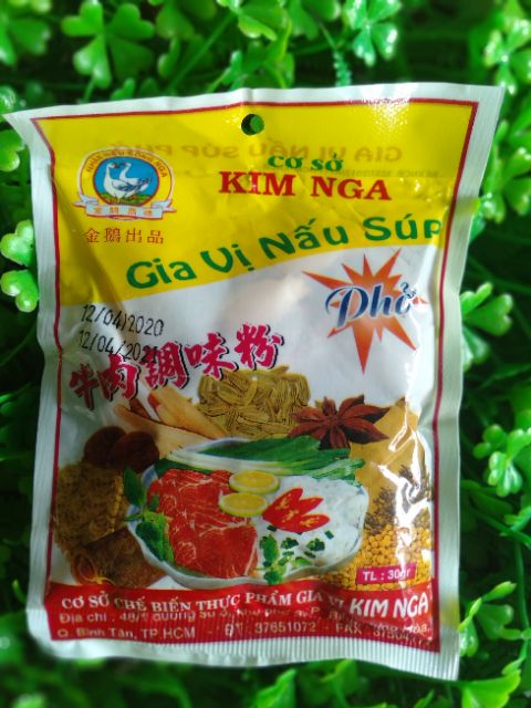 GÓI GIA VỊ CHUẨN NẤU SÚP, PHỞ THƠM NGON