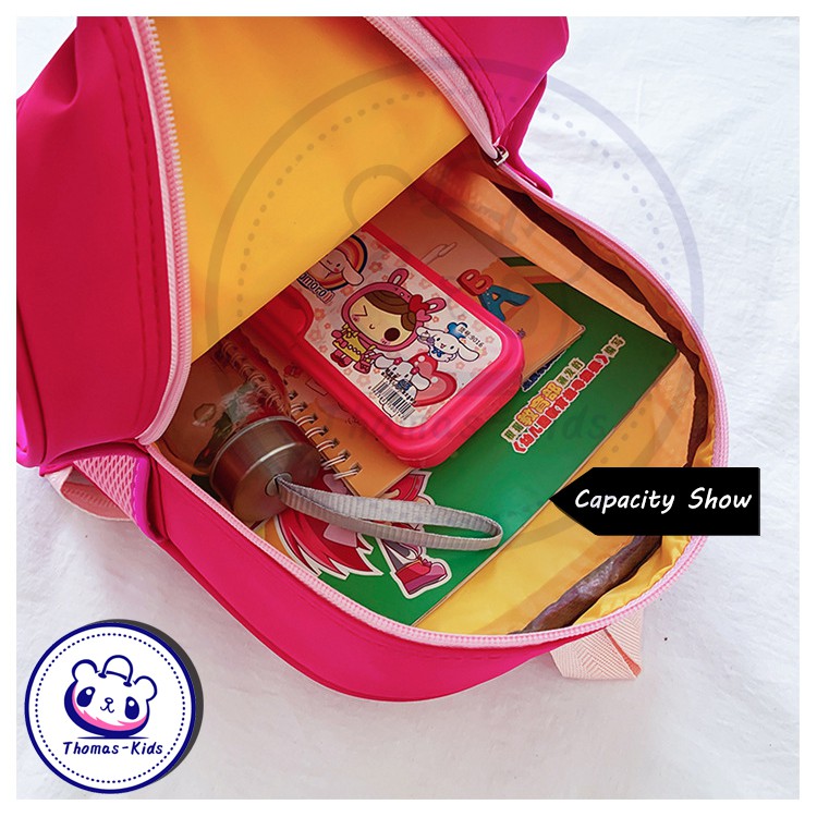 [THOMAS KIDS] Ba Lô Đi Học Họa Tiết Hoạt Hình Sofia Frozen Thời Trang Cho Bé 4-6 Tuổi