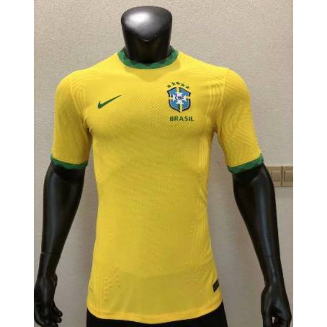 Áo Thun Đá Banh Brazil Jersey 2020-2021