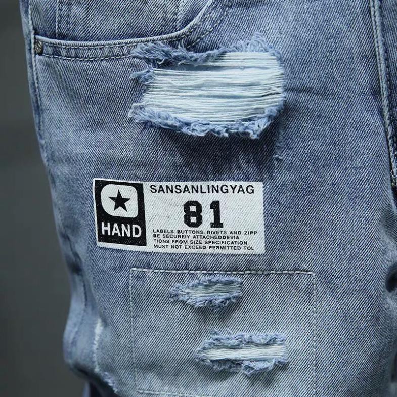 [ĐẸP HƠN NGƯỜI YÊU CŨ !!!] Quần short jean nam cao cấp hàn quốc đẹp giá rẻ TCS 8100