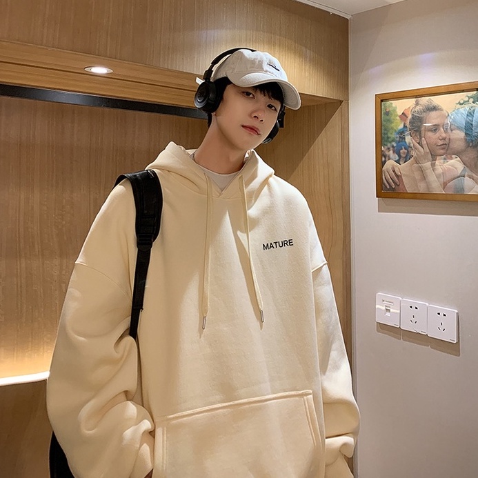 [ Mã 12FASHIONSALE1 giảm 10K đơn 50K ] Áo hoodie tay dài thời trang trẻ trung dành cho nam giới | BigBuy360 - bigbuy360.vn