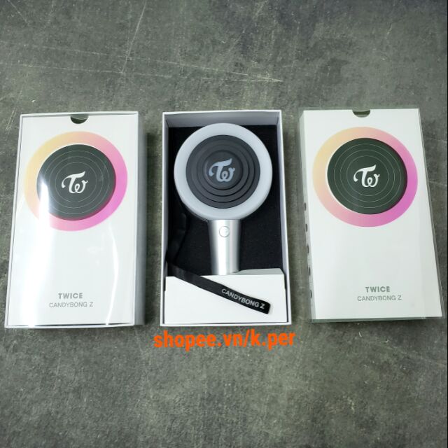 chính hãng TWICE CANDY BONG Z version OFFICIAL LIGHT STICK | Cây cổ vũ, gậy phát sáng, buổi hòa nhạc