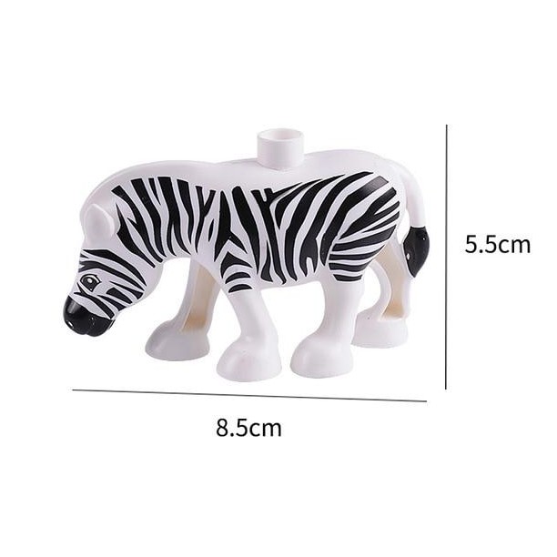 Mô hình các con vật tương thích lego duplo