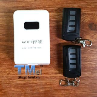 Bộ điều khiển cửa cuốn motor xích bằng wifi