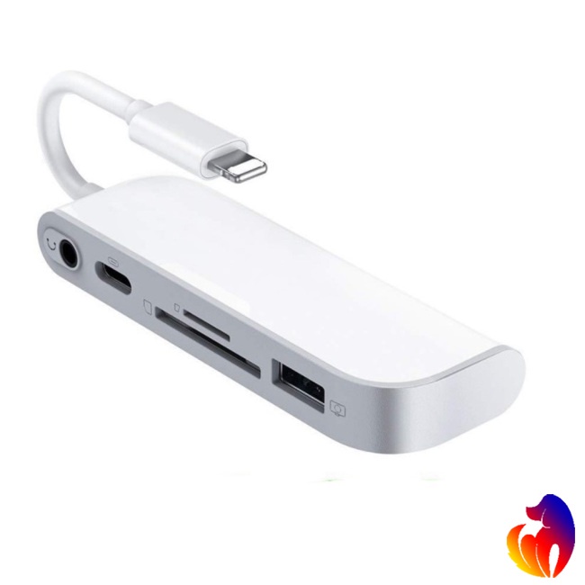 Đầu Đọc Thẻ Nhớ Sd Tf Và Tai Nghe 3.5mm Cho Iphone | BigBuy360 - bigbuy360.vn
