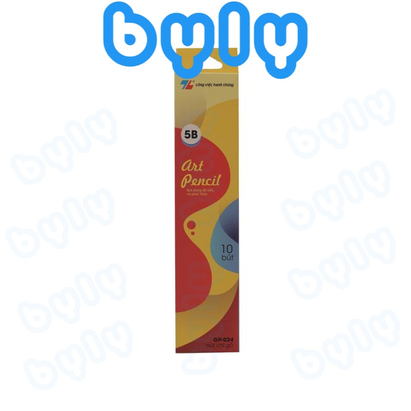 [Ship hỏa tốc] Bút chì gỗ mỹ thuật nhiều B 𝑻𝒉𝒊𝒆̂𝒏 𝑳𝒐𝒏𝒈 3B 4B 5B 6B  Gp-022 Gp-023 Gp-024 Gp-025 - ByLy Store