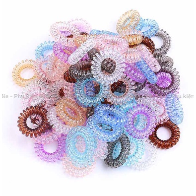 Dây cột tóc lò xo ánh hologram xinh xắn LXHOLO