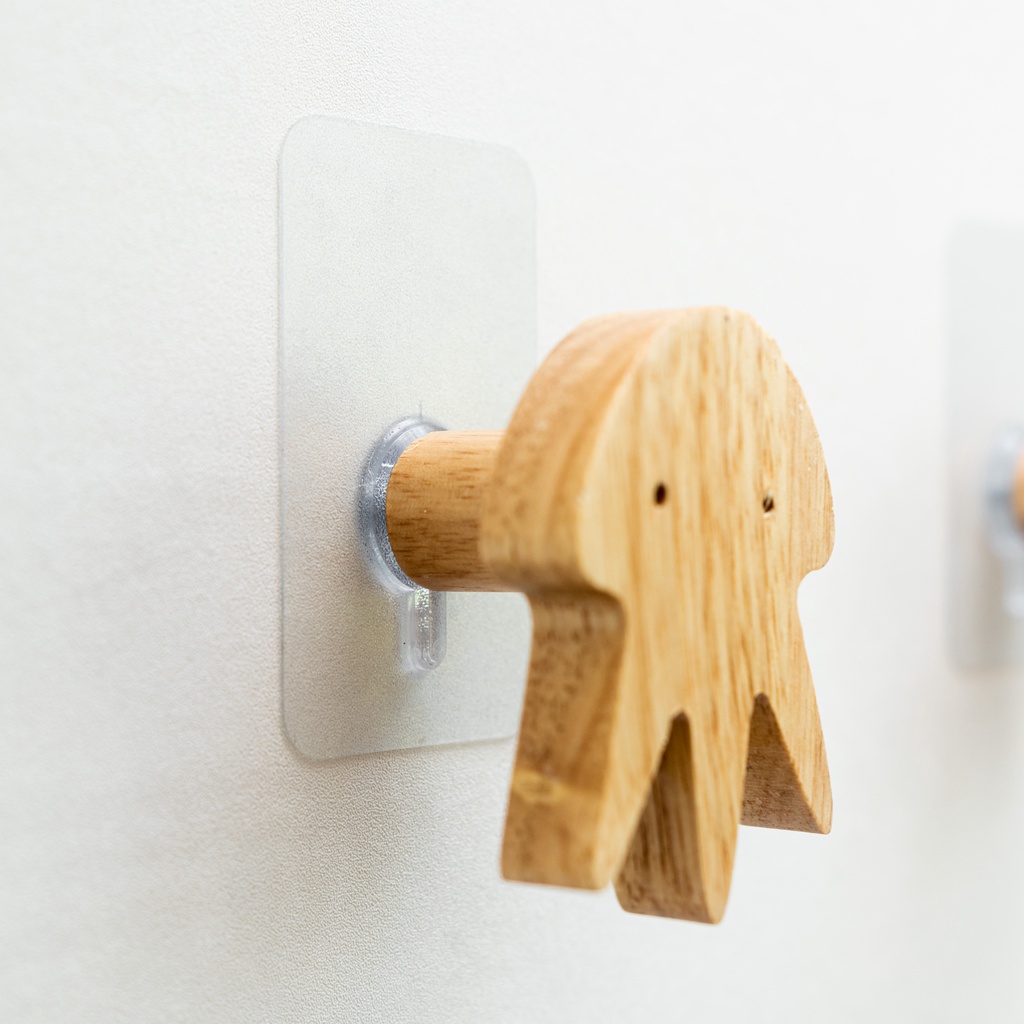 Móc gỗ VIVUDECOR MG09 100% gỗ tự nhiên
