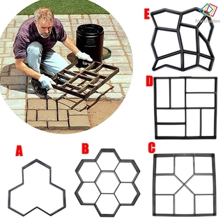 Khuôn đổ xi măng lót đường đi tiện lợi