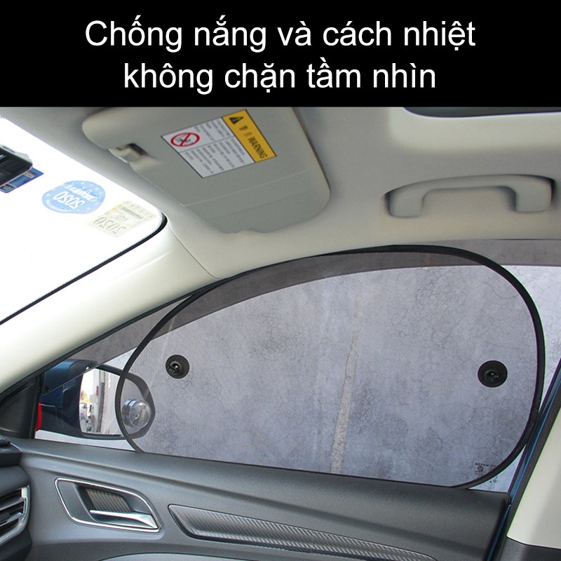 Set 2 Tấm Che Nắng Cửa Xe Ô tô,Xe Hơi Chống Nhiệt, Tia UV Hiệu Quả,65*38cm-[SK-QC-ZYB1015]