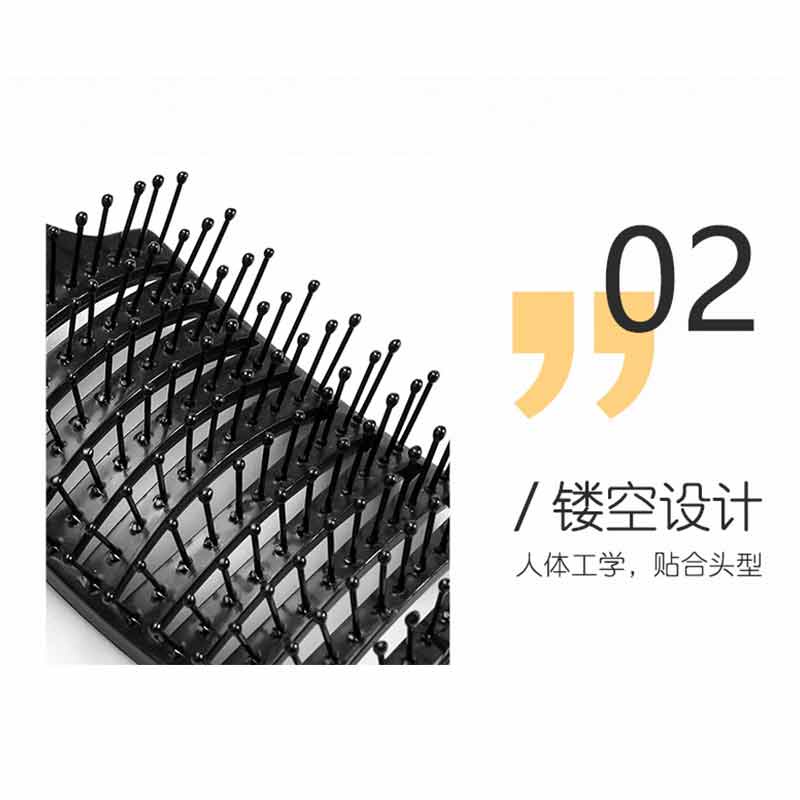 Lược Chải Tóc Xoăn Mát Xa Da Đầu Tiện Dụng