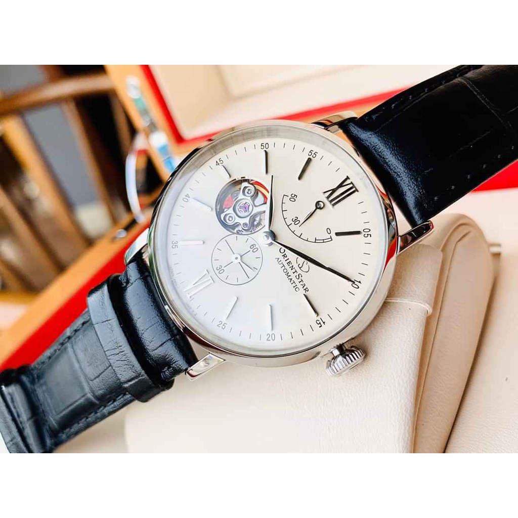 Đồng hồ nam chính hãng Orient Star Classic RE-AV0002S00B - Máy Cơ - kính Sapphire -Made in Japan(Sản xuất tại Nhật)