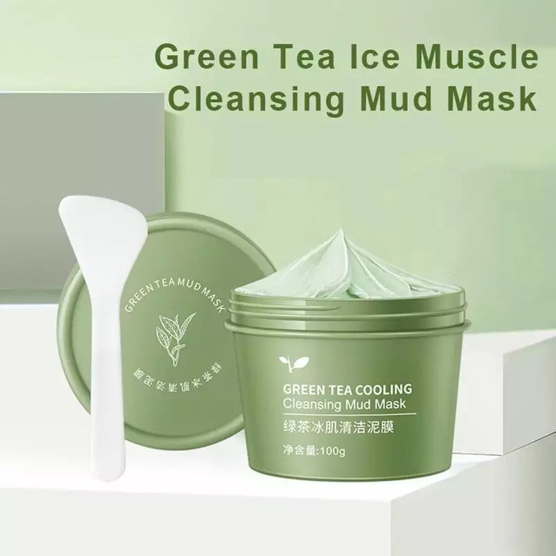 [ HÀNG MỚI ] MẶT NẠ BÙN TRÀ XANH , MẶT NẠ MATCHA DƯỠNG TRẮNG NGỪA MỤN