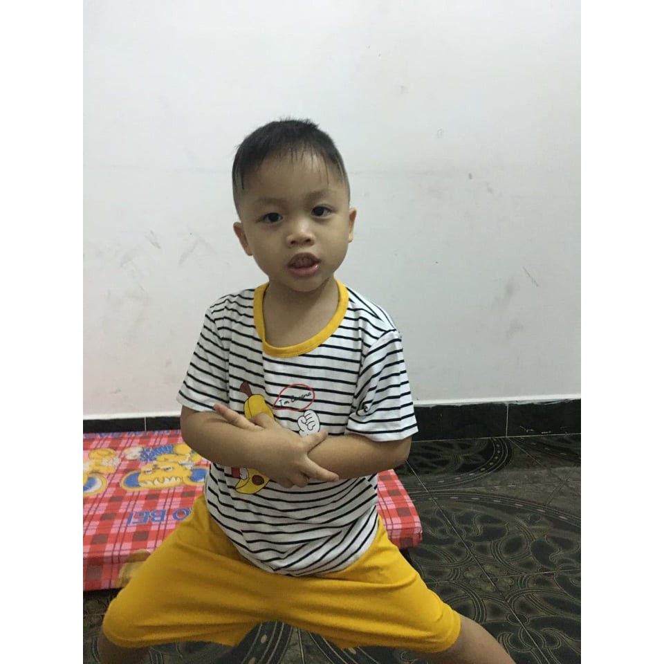 [HCM] Bộ quần áo cho bé trai  5-18Kg vừa, vải thun COTTON 4 chiều siêu đẹp, thun Việt Nam (NamyShop39)