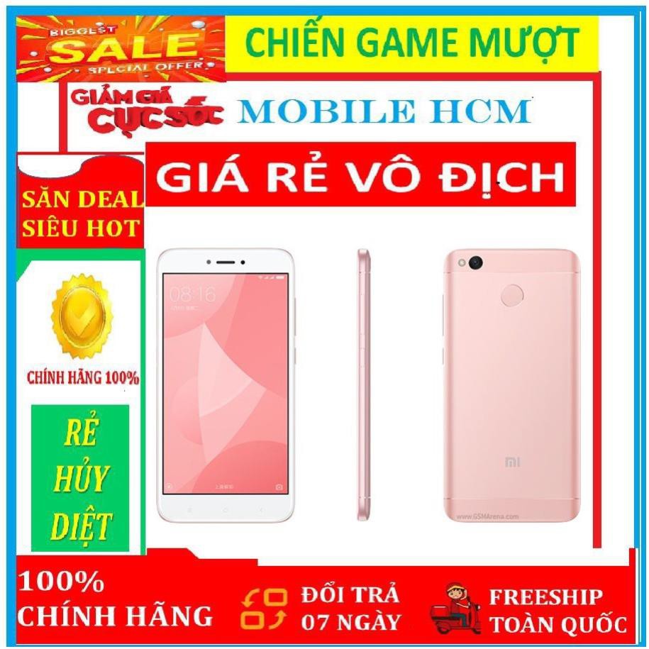 điện thoại Xiaomi Redmi Note 4X mới 2sim Ram 2G/16G, chơi game mượt, có Tiếng Việt sẵn