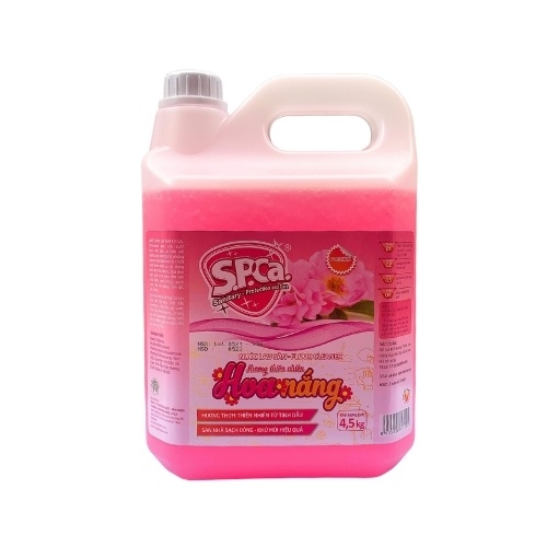 Nước lau sàn SPCa 4.5L - Nước lau nhà cao cấp diệt sạch khuẩn lưu hương dài lâu [Chính Hãng]