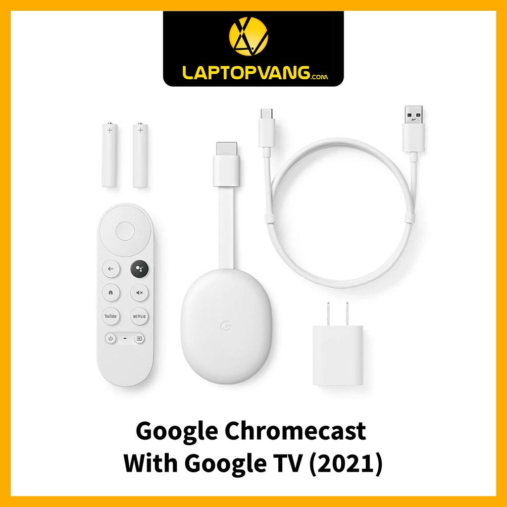 Google Chromecast With Google TV Chất Lượng 4K