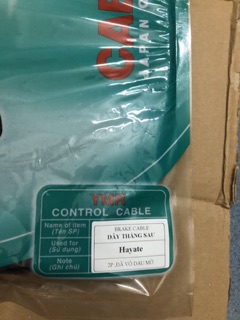 Combo dây thắng + dây contemet su Hayate
