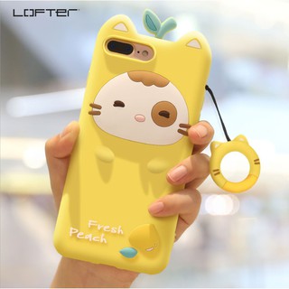 Ốp lưng Thú Cưng Dễ thương Cho Iphone ( LOFTER )
