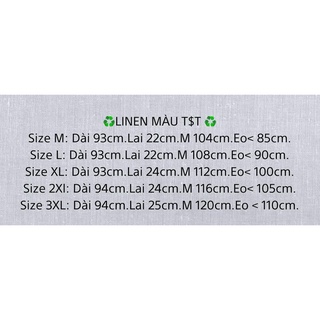 Quần linen màu suông