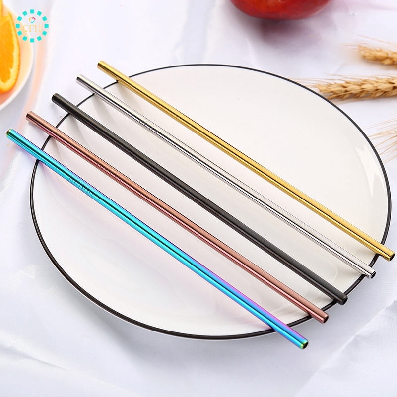 Ống hút thép không gỉ tái sử dụng được tiện lợi