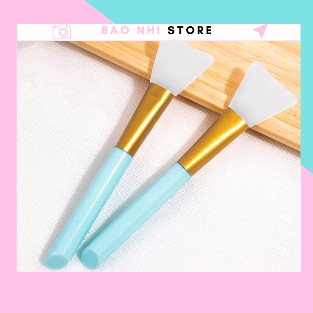 Cọ Đắp Mặt Nạ Silicon Trang Điểm Đắp Nạ Spa, Chổi quét mask cao cấp nhiều màu sắc 88269 baonhishop2202
