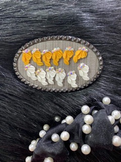 Hoa bột cặp 2 cái NN