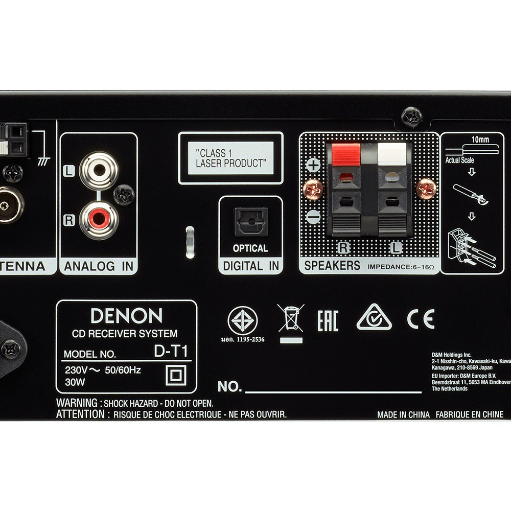 BỘ DÀN MINI DENON D-T1 DÙNG ĐỂ NGHE NHẠC & RADIO