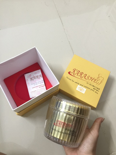 Kem body karashe nhật bản❤️😍karashe cherry flower essence baby whitening cream❤️😍👍 | BigBuy360 - bigbuy360.vn