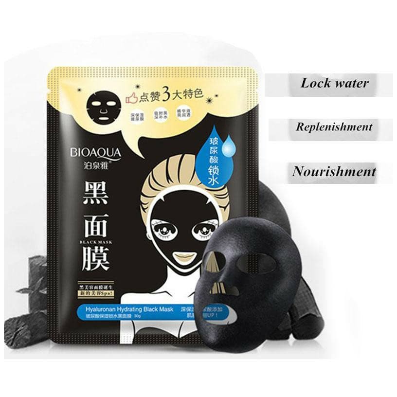 Lẻ Miếng Mặt Nạ Than Hoạt Tính Bioaqua