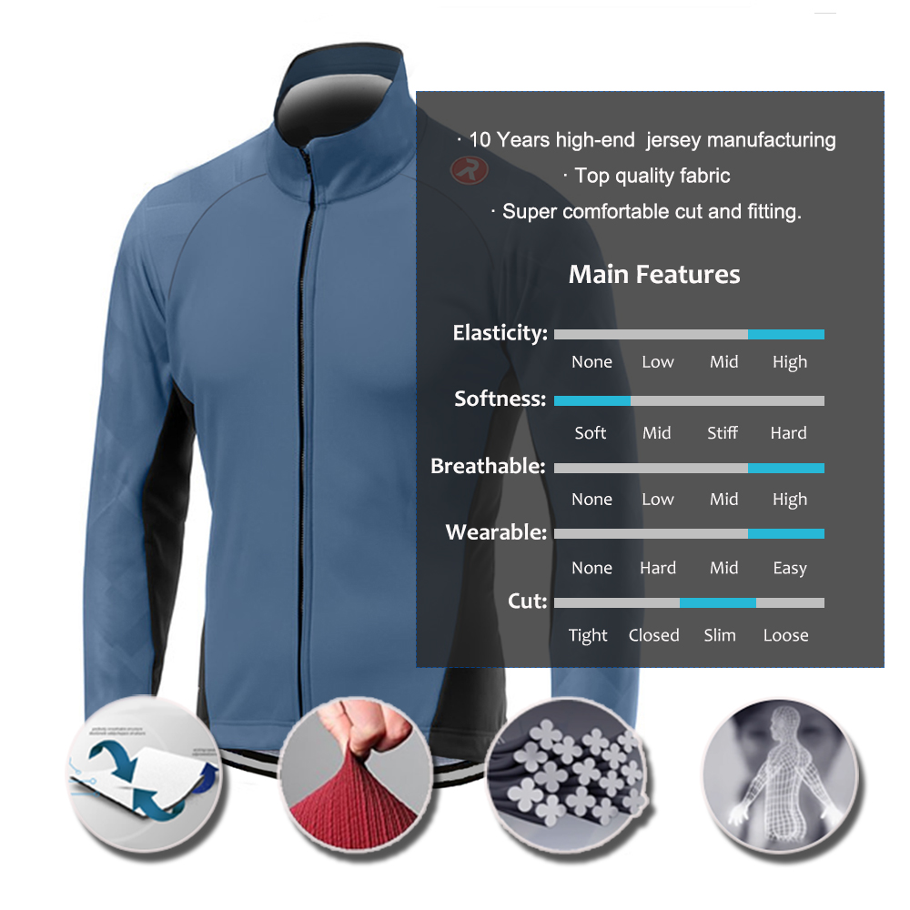 Áo Đua Xe Đạp Chuyên Nghiệp Nhanh Khô