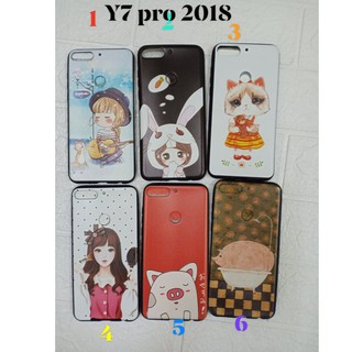 Ốp lưng Huawei Y7 Pro 2018 dẻo in hình kute thời trang
