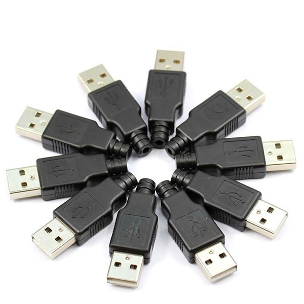 Bộ 10 cái đầu cắm kết nối đầu cắm USB loại A chất lượng cao