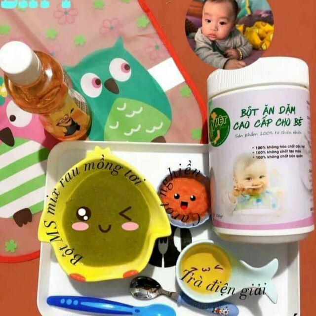 Bột dặm cho bé 4-10m