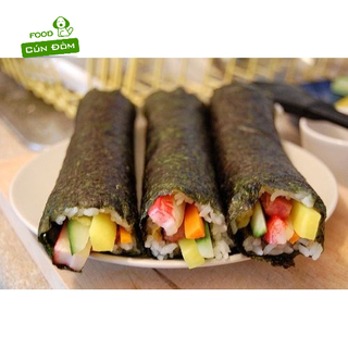 Lá rong biển cuộn cơm 10 lá (kimbap)