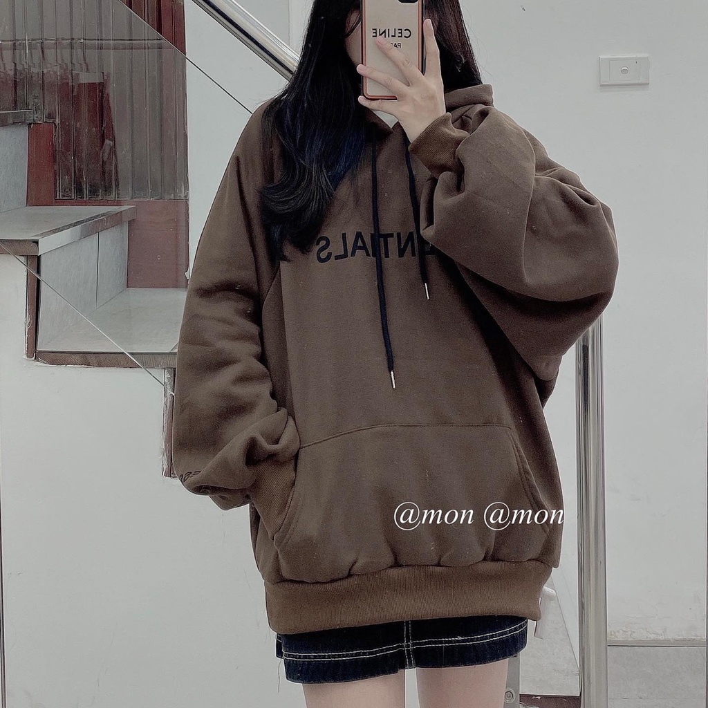 210685 Áo hoodie nỉ bông chữ - áo hoodie nam nữ - áo hoodie nỉ bông oversize form rộng chùm mông | BigBuy360 - bigbuy360.vn
