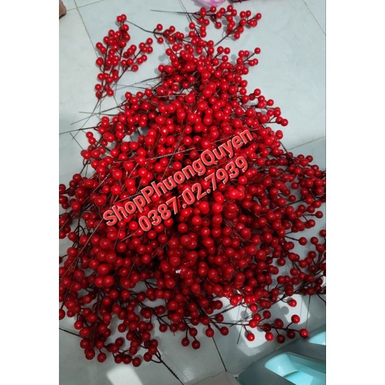 Cành hoa đào đông giả