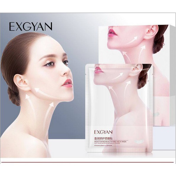 Combo 5 gói mặt nạ dưỡng da cổ + Kem dưỡng da cổ RtopR dưỡng ẩm, dưỡng trắng, giảm nếp nhăn, đều màu da SPU187