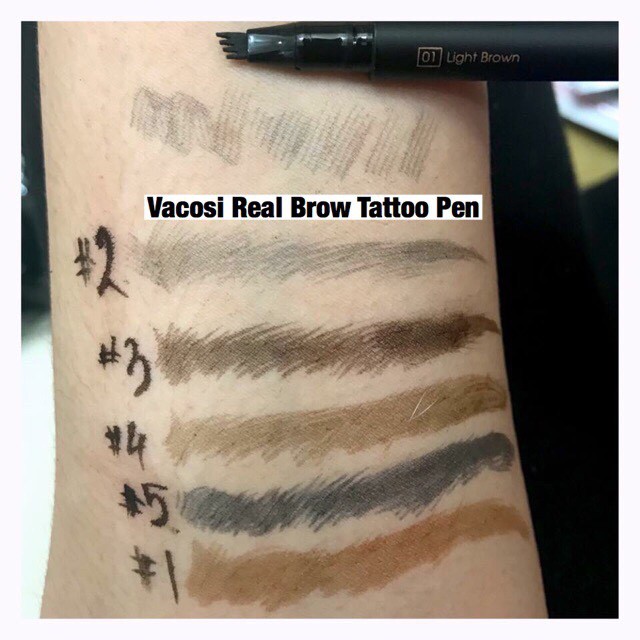 Bút dạ kẻ lông mày VACOSI TATTOO PEN VM14 | BigBuy360 - bigbuy360.vn